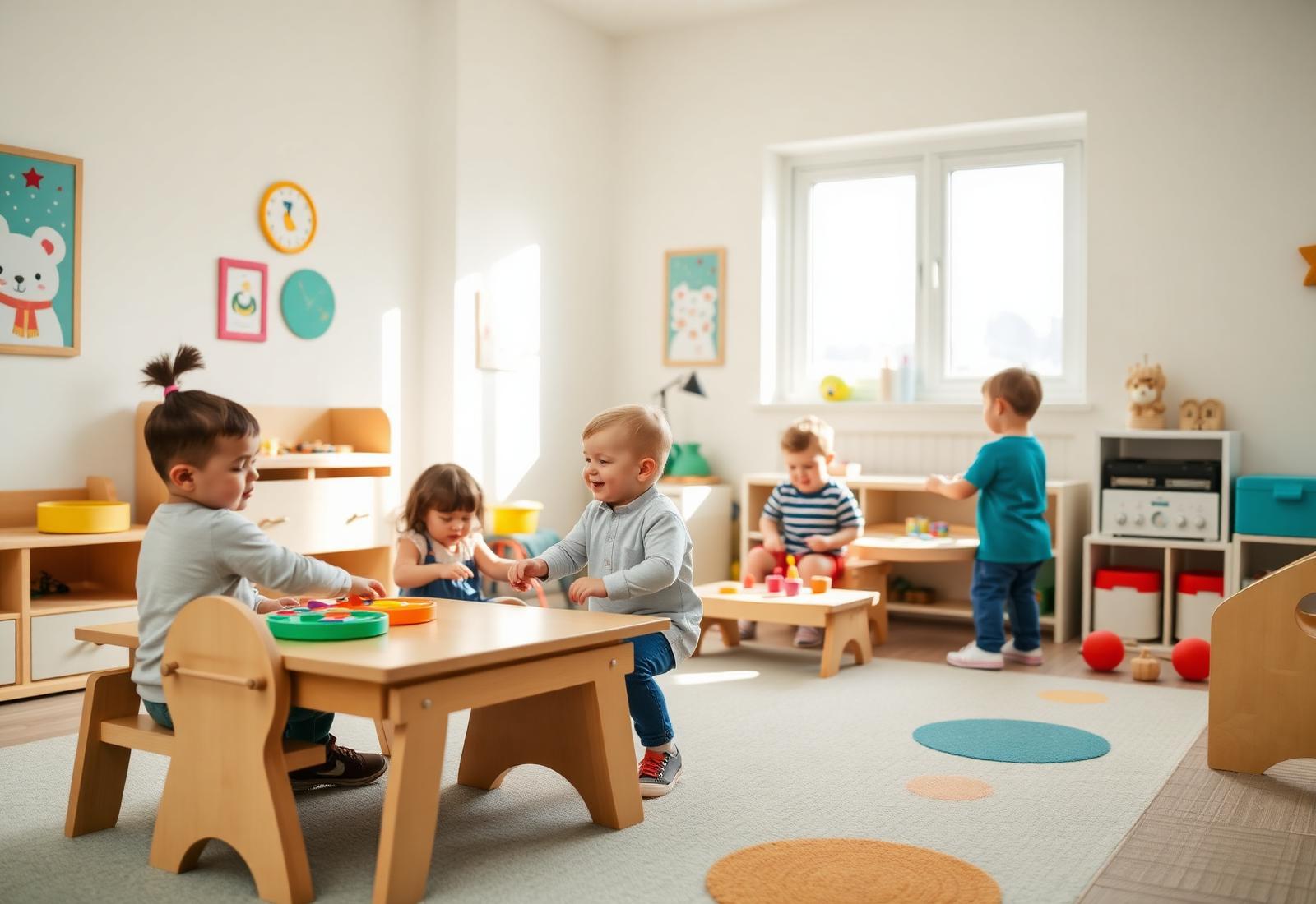 Children playing at Star Learners Daycare in Edmonton