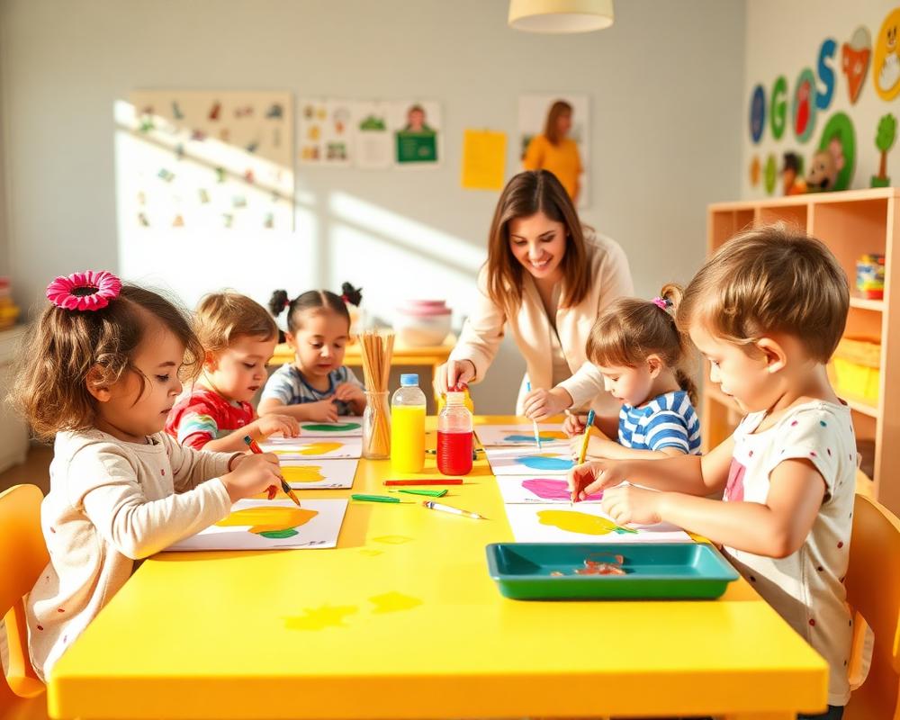 Preschool art activity